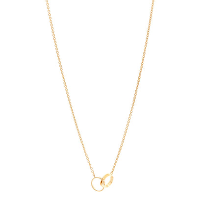 Cartier 18K Yellow Gold Interlocking LOVE Necklace 1 of 6