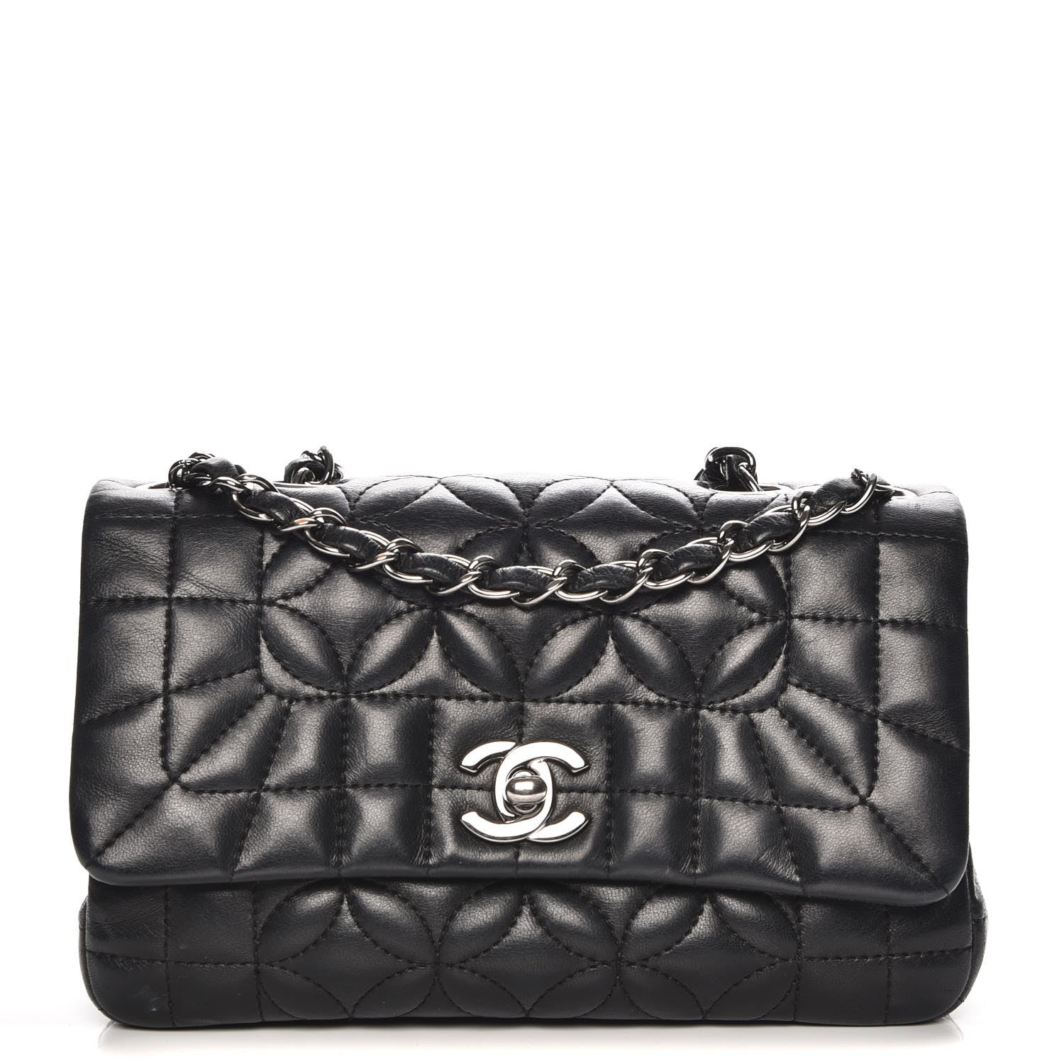 Chanel Lambskin Lady Graphic Mini Flap Black 1 of 7