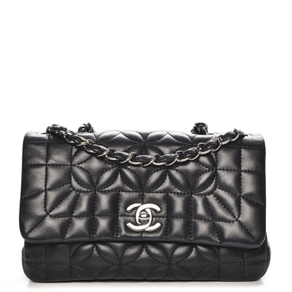 Chanel Lambskin Lady Graphic Mini Flap Black 1 of 7