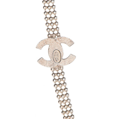 Chanel Crystal CC Necklace Gold 5 of 7