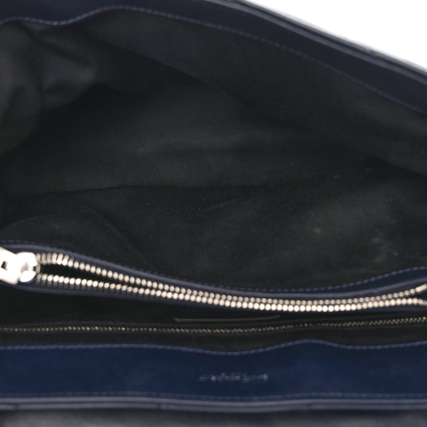 Calfskin Y Quilted Monogram Medium Loulou Chain Satchel Medium Blue