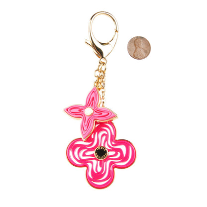 Louis Vuitton Resin Naif Bag Charm Pink 3 of 10