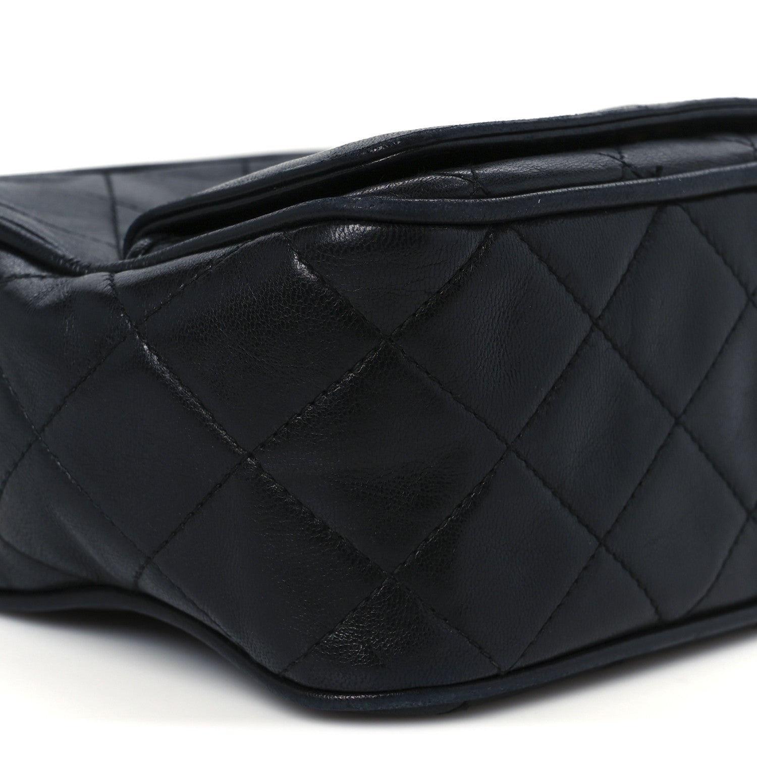 Chanel Lambskin Quilted Tassel Camera Case Black 9 of 10