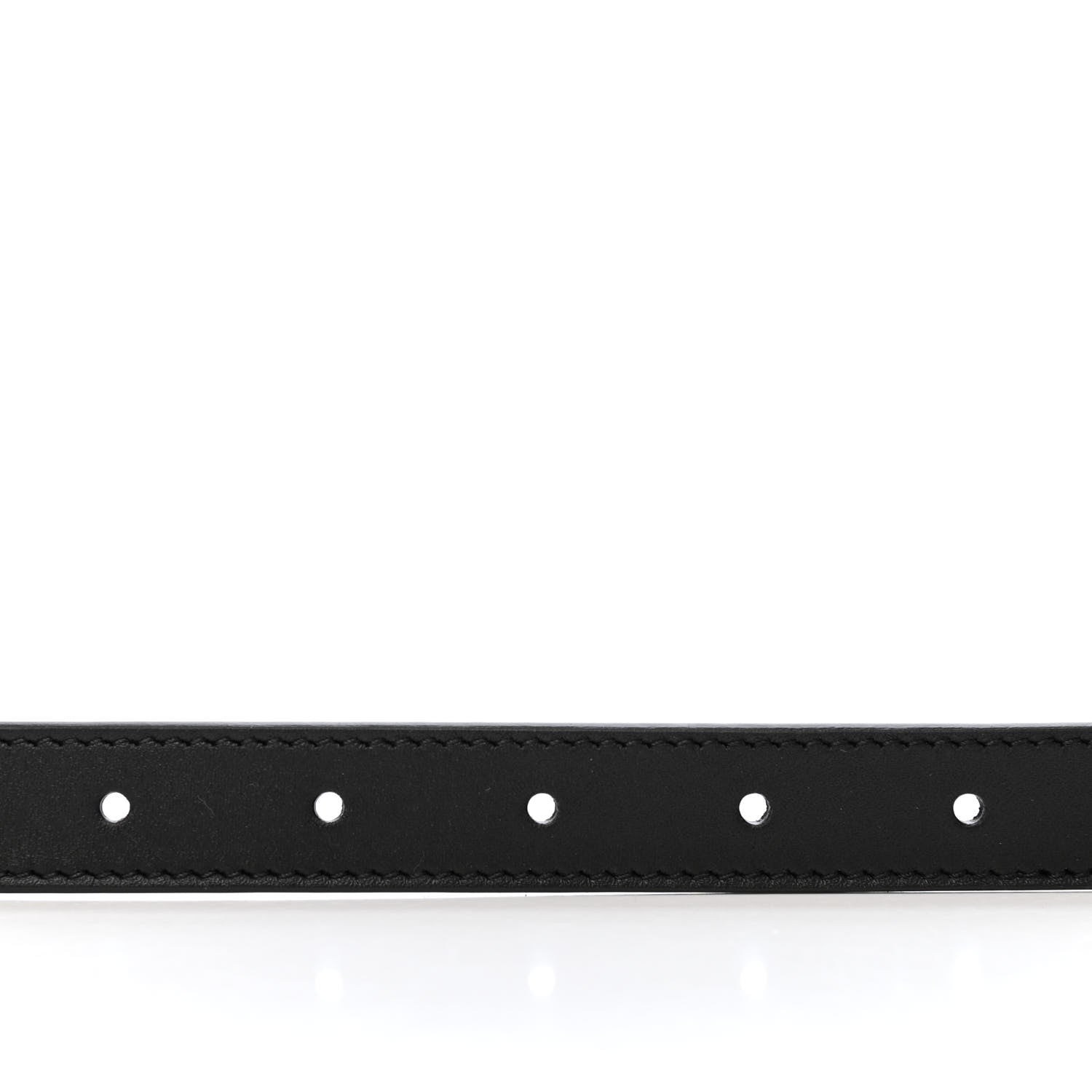 Gucci Calfskin Double G 20mm Belt 85 34 Black 5 of 5