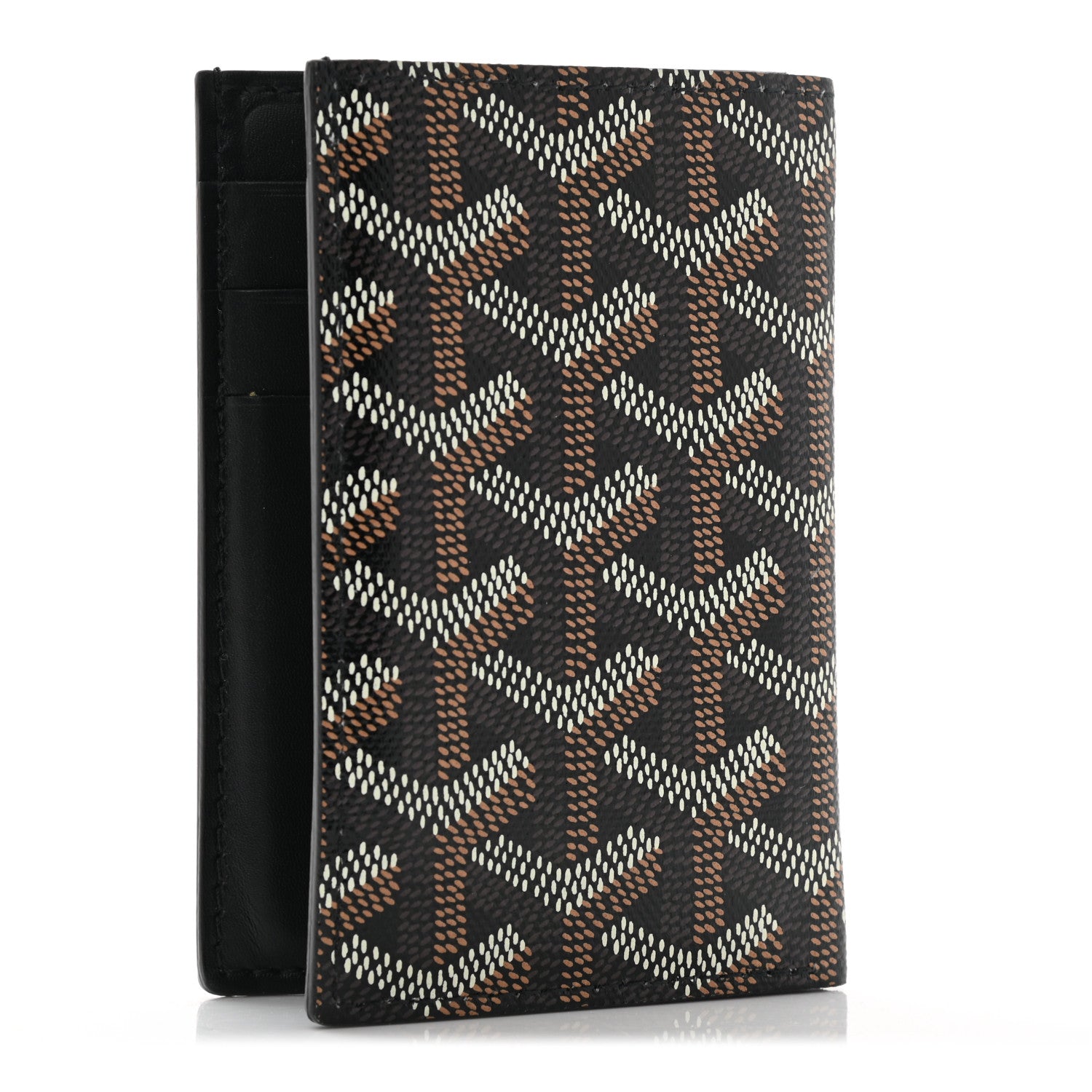 Goyard Goyardine Saint Pierre Card Holder Black 3 of 6
