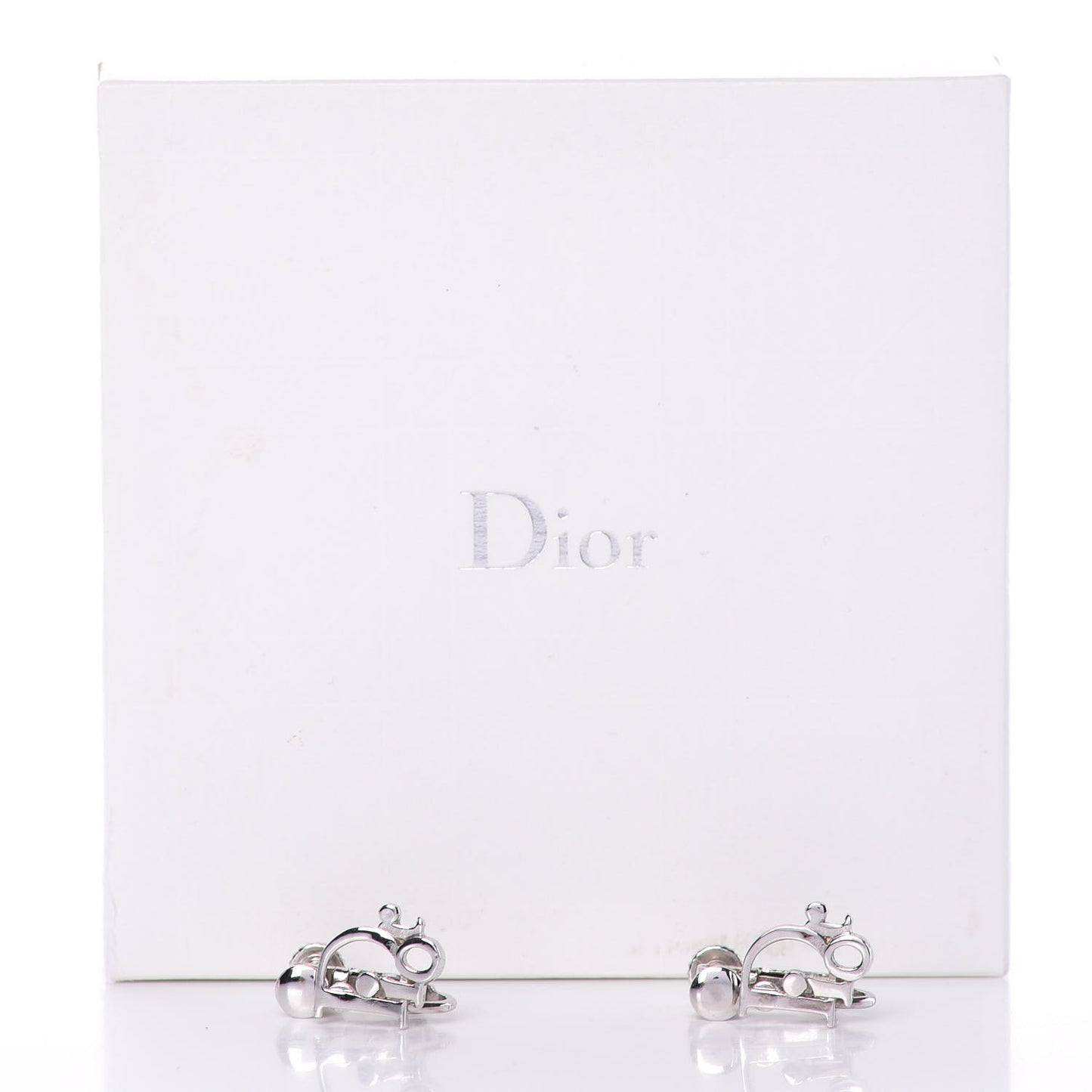 Logo Earrings Silver
