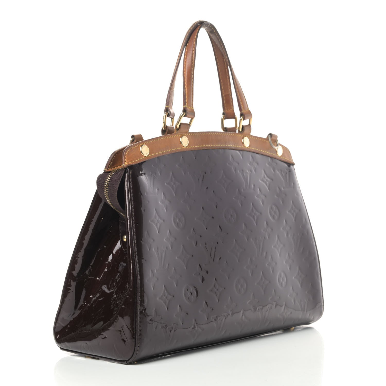 Louis Vuitton Vernis Brea MM Amarante 2 of 7