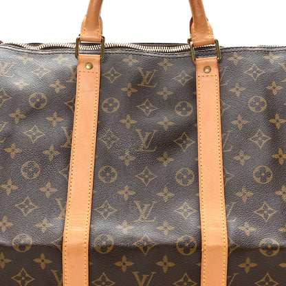 Louis Vuitton Monogram Keepall Bandouliere 55 7 of 9