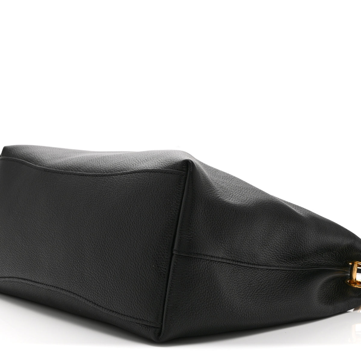 Prada Vitello Phenix Embossed Logo Hobo Black 10 of 10