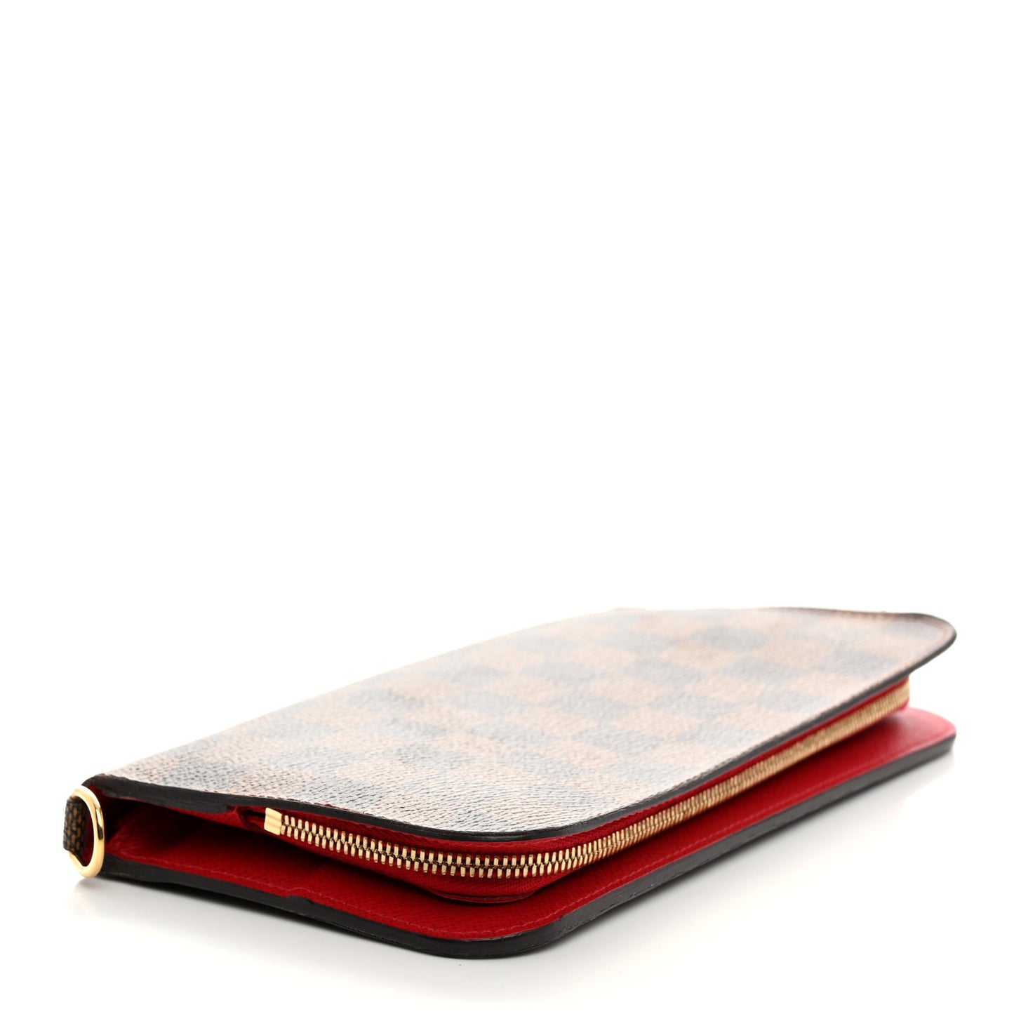 Damier Ebene Insolite Wallet Red