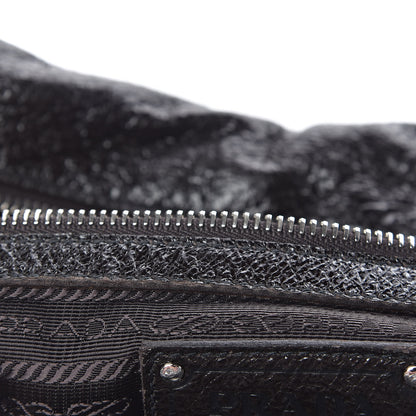 Prada Cervo Lux Bauletto Tote Ebano 13 of 18