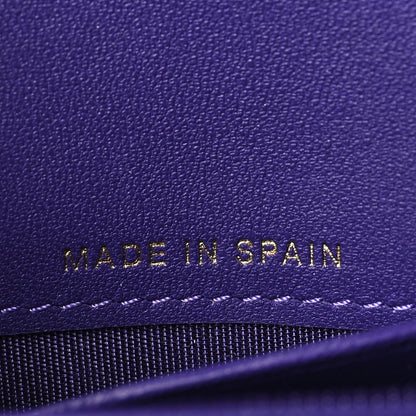 Chanel Lambskin Quilted Medium Boy Flap Wallet Purple 7 of 11
