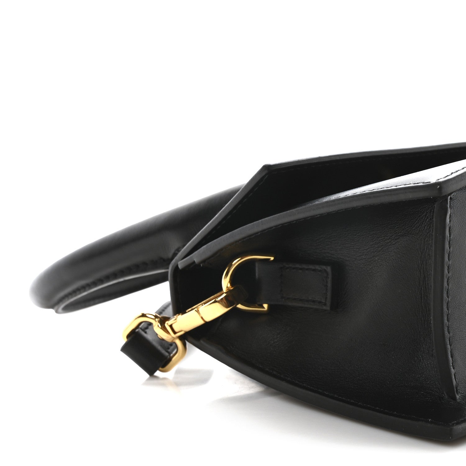 Jacquemus Smooth Calfskin Le Chiquito Moyen Black 8 of 9