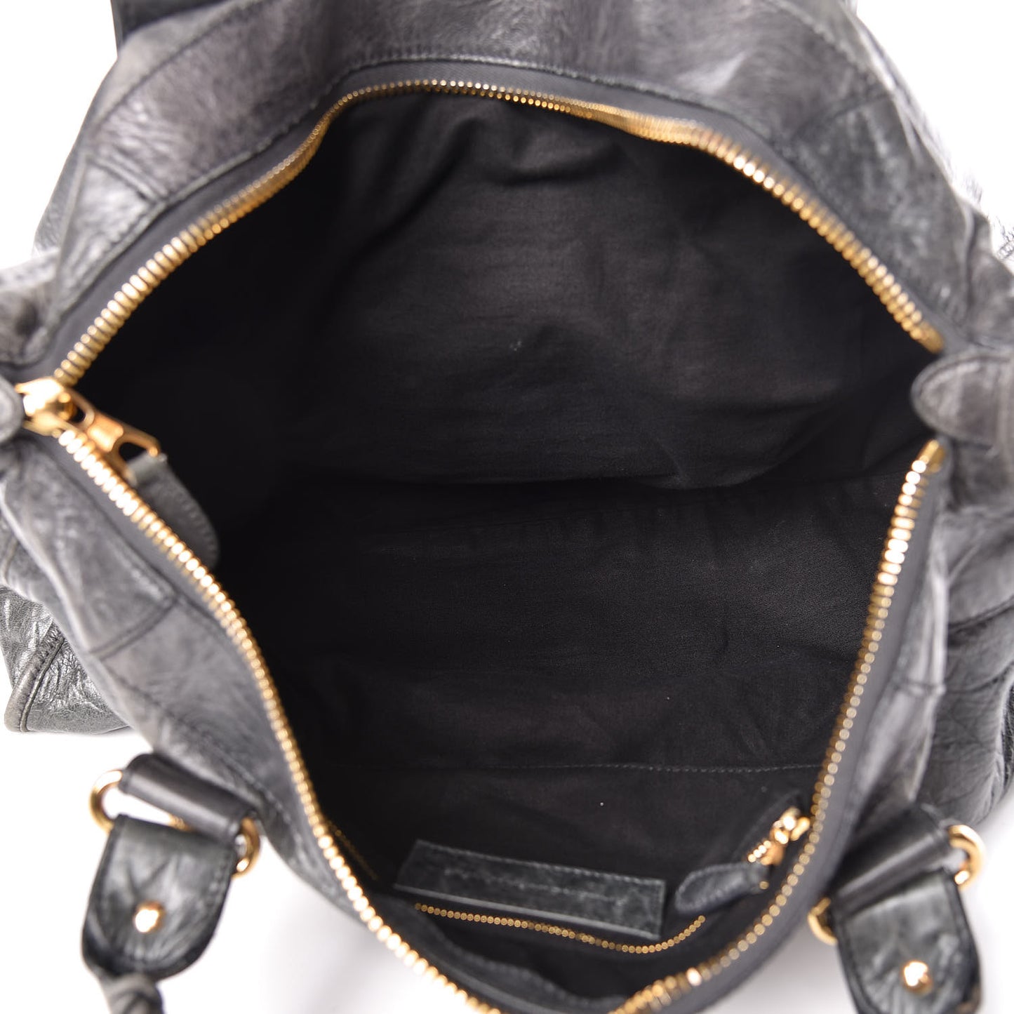 Agneau Giant 21 Gold Hardware Work Anthracite