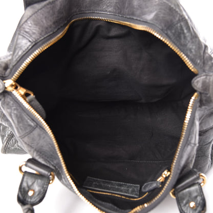 Balenciaga Agneau Giant 21 Gold Hardware Work Anthracite 5 of 13