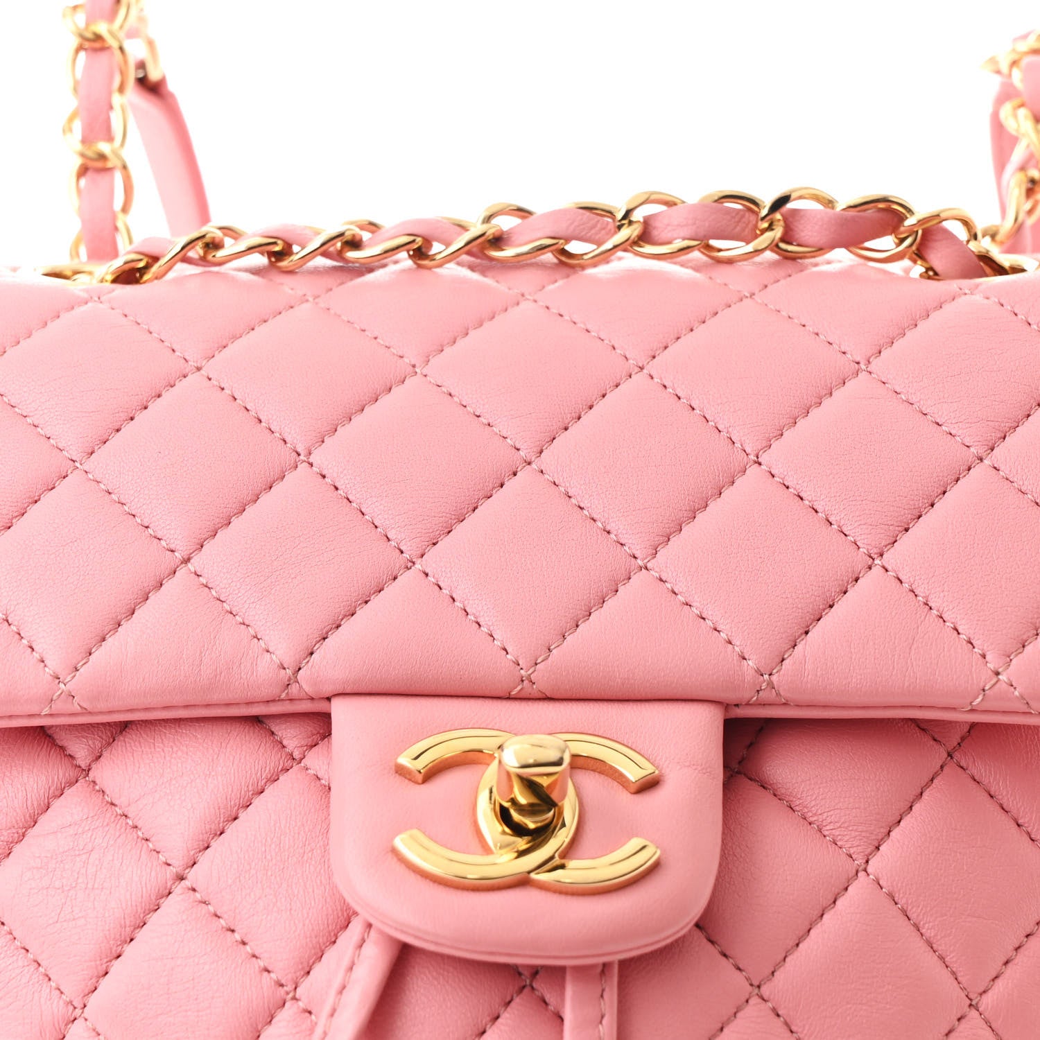 Chanel Lambskin Quilted Small Urban Spirit Backpack Pink 8 of 11