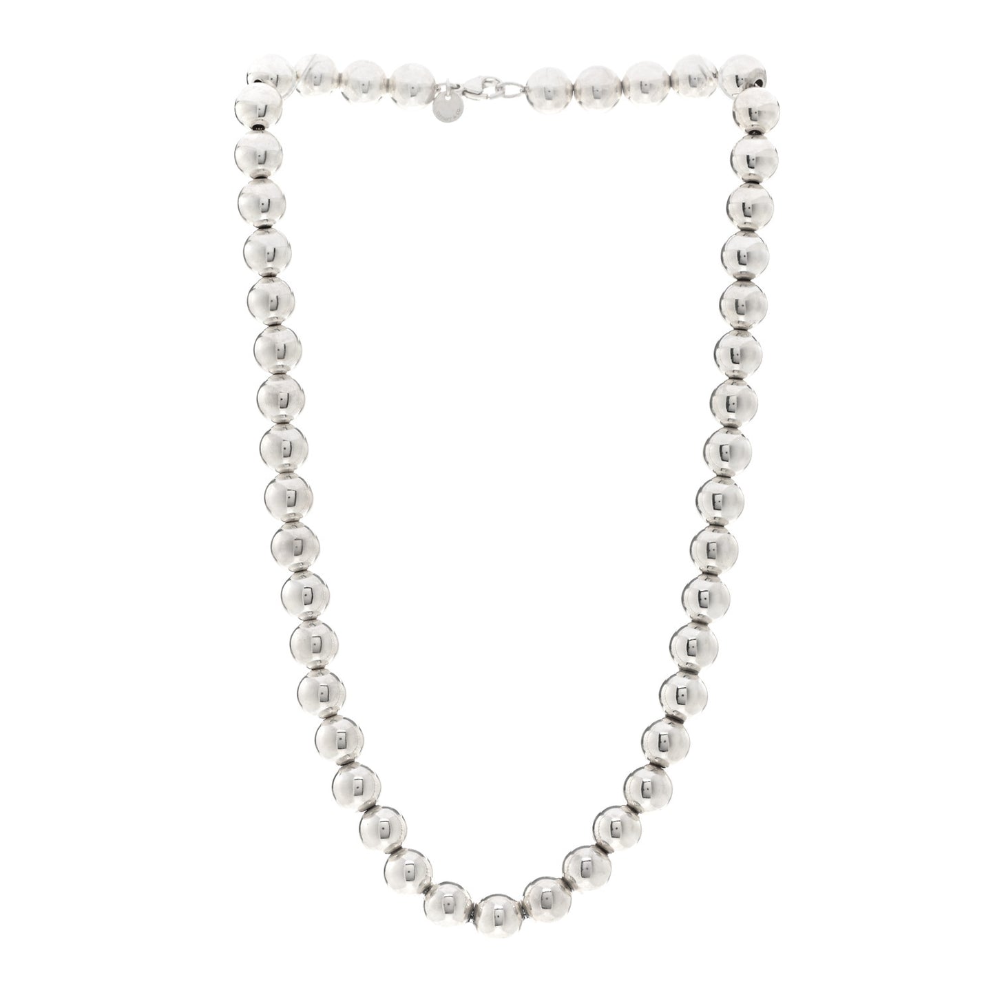 Sterling Silver 10mm Hardwear Ball Necklace