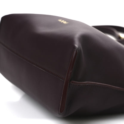 Loewe Calfskin Flamenco Knot Clutch Prune 9 of 13