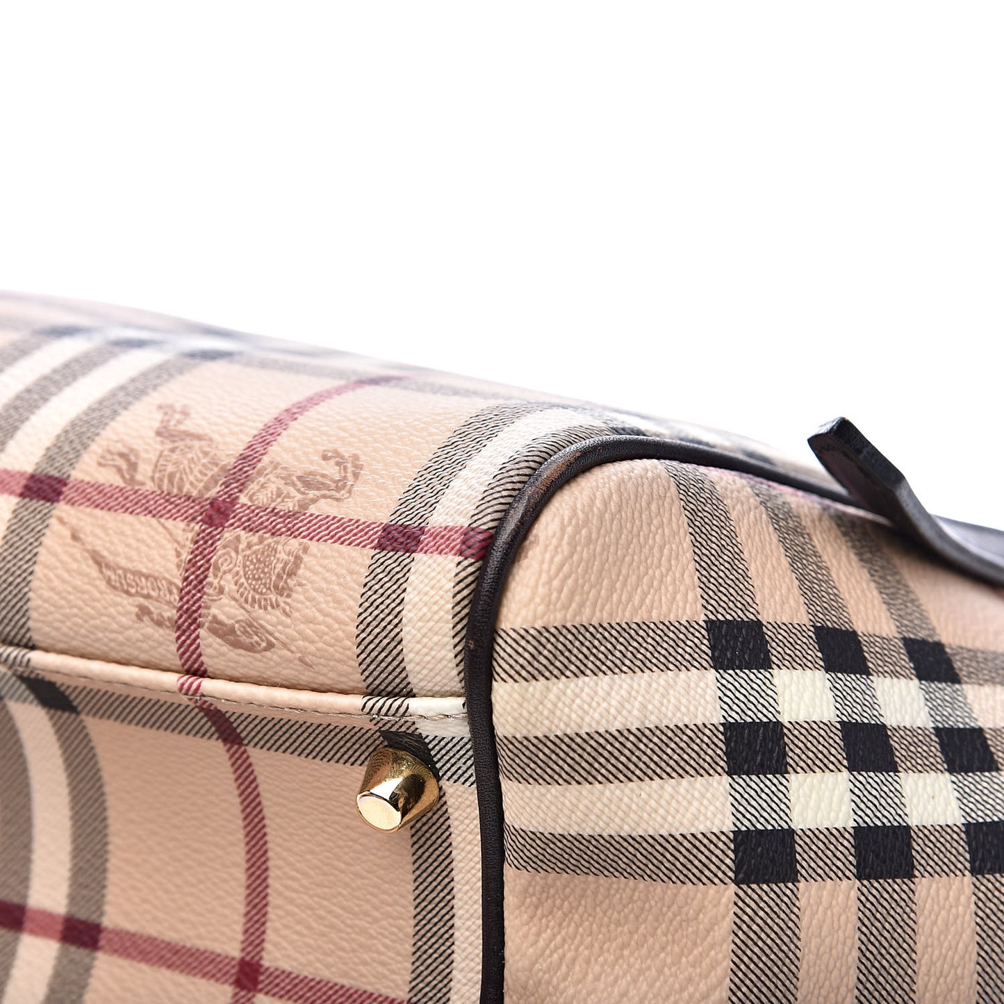 Haymarket Check Small Canterbury Tote Chocolate