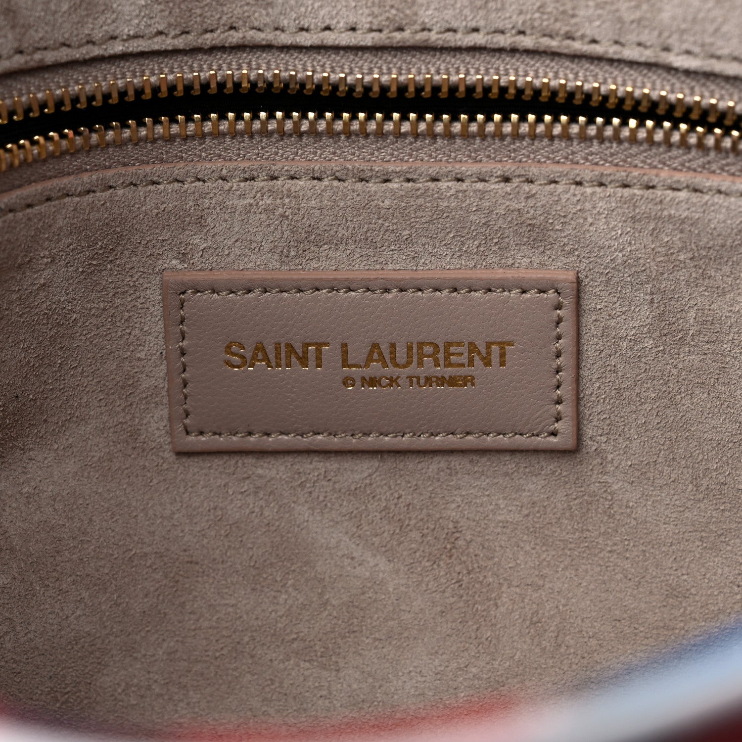 Saint Laurent Smooth Calfskin Flowers Print Le 5 A 7 Hobo White 6 of 8