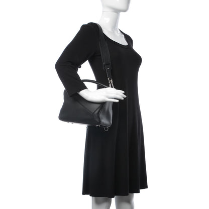 Loewe Calfskin Small Puzzle Bag Black 2 of 8