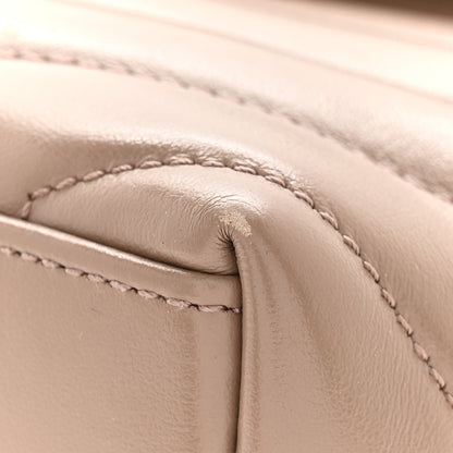 Saint Laurent Calfskin Y Quilted Monogram Small Loulou Chain Satchel Dark Beige 11 of 13