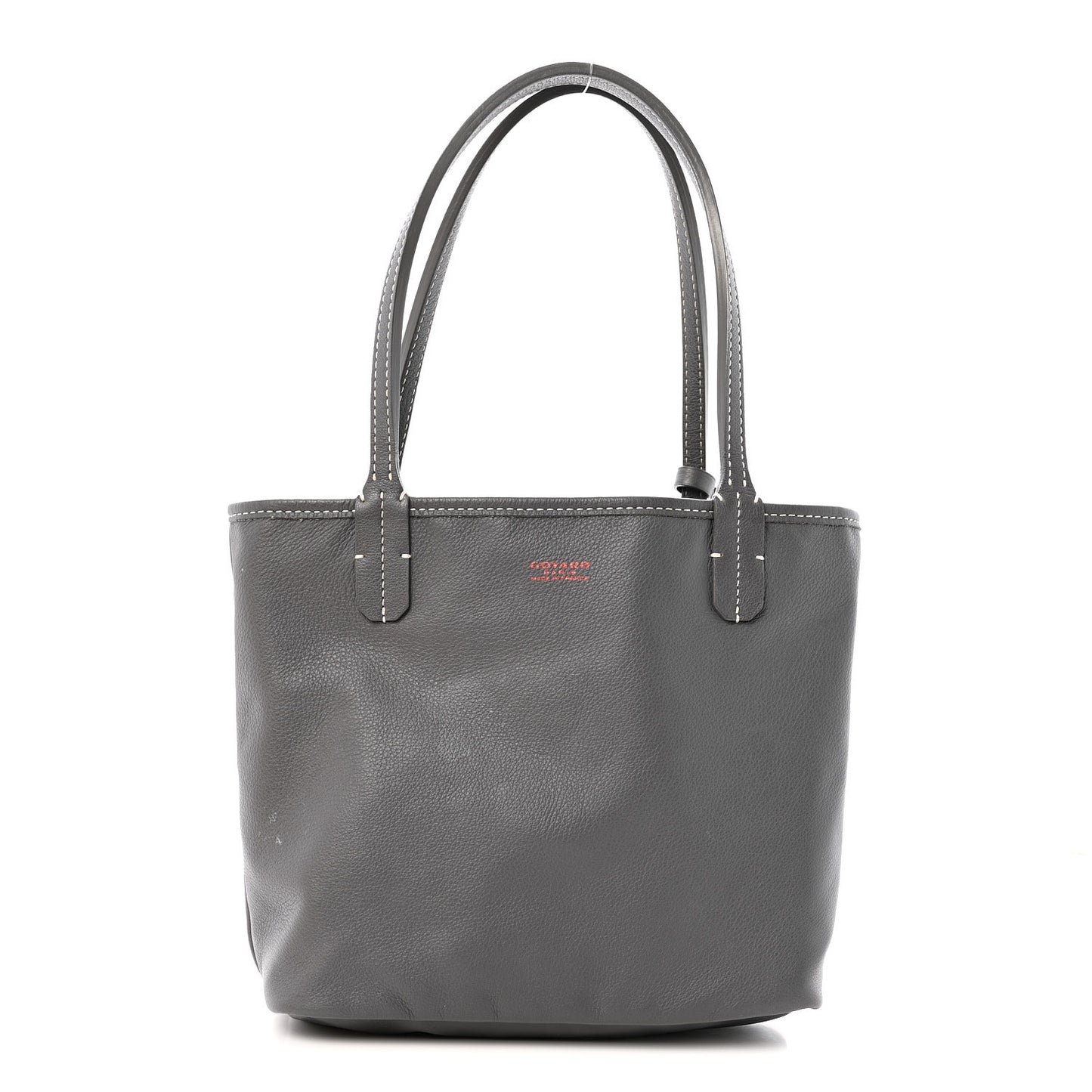Goyardine Reversible Mini Anjou Grey