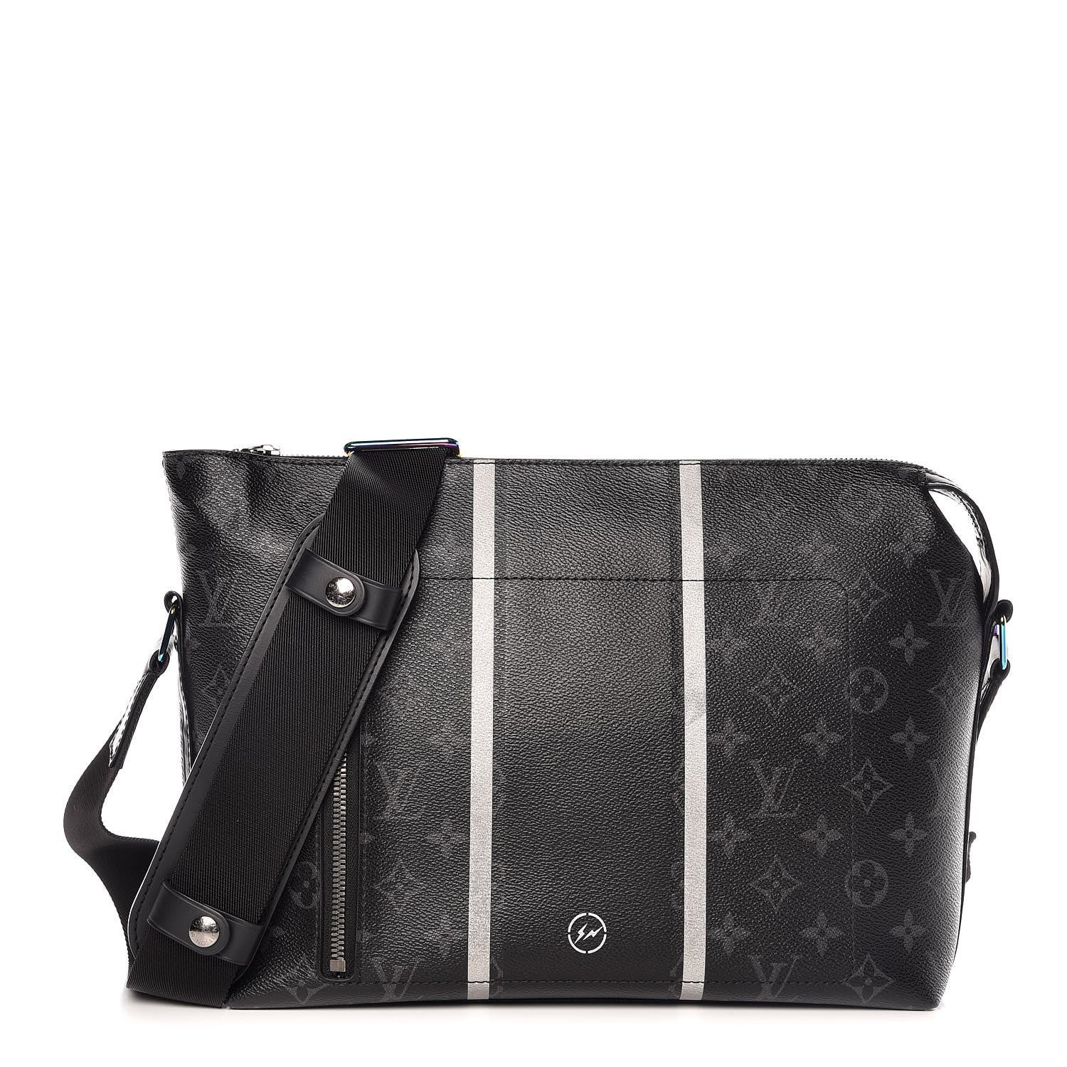 Louis Vuitton X FUJIWARA Monogram Eclipse Flash Fragment Apollo PM 1 of 12