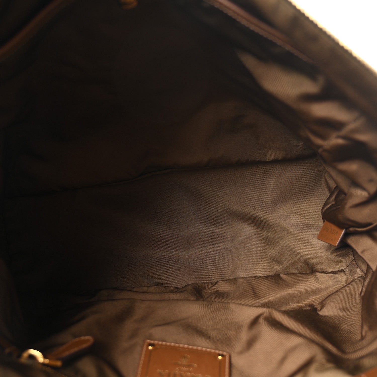 Prada Tessuto Nylon Shopping Tote Green 5 of 11