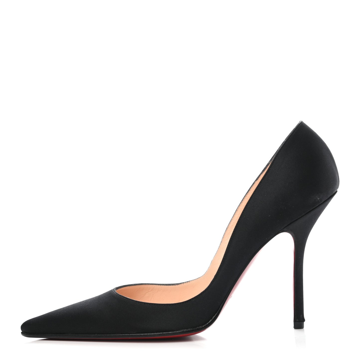 Satin Decollete 554 100 Pumps 37.5 Black