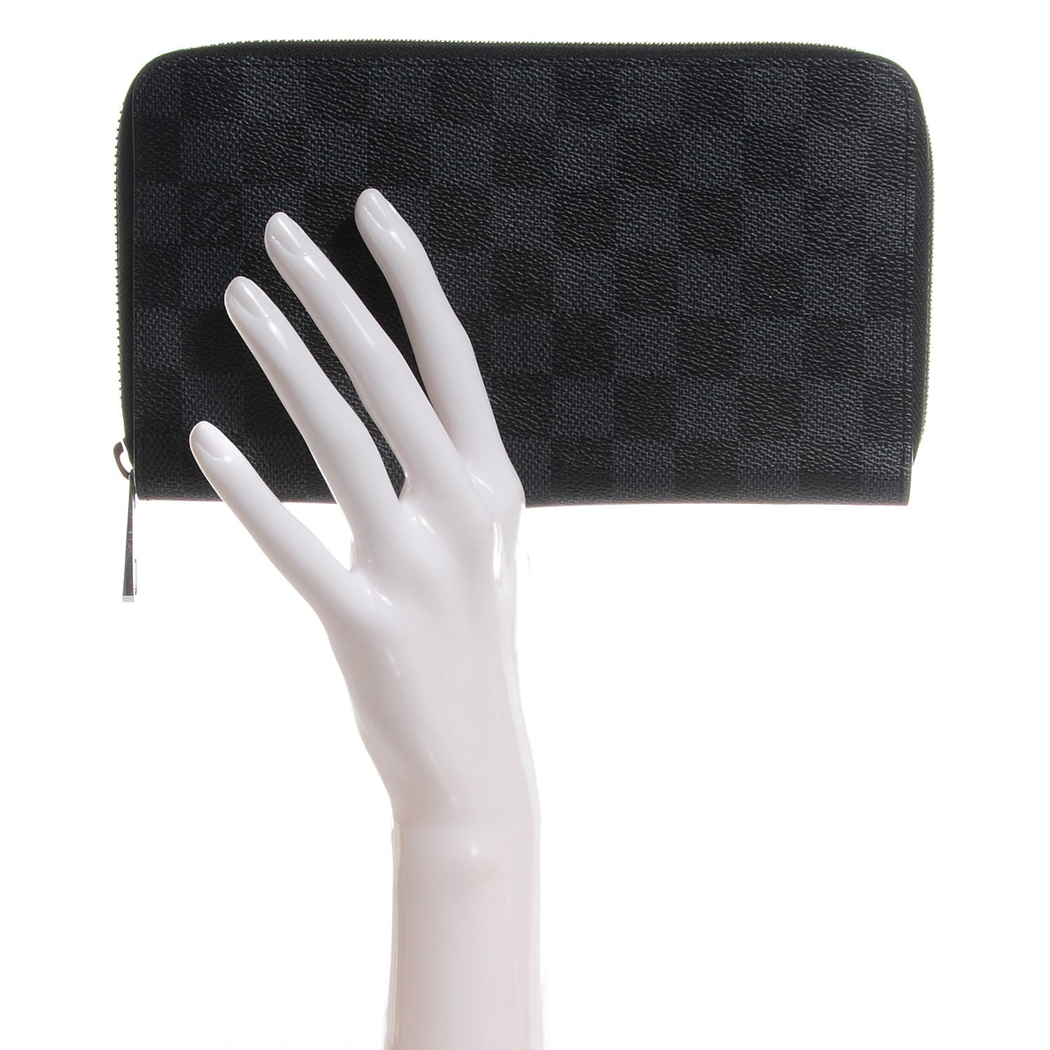 Louis Vuitton Damier Graphite Zippy Organizer Wallet 2 of 7