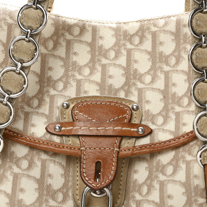 Christian Dior Monogram Romantique Trotter Flap Bag 8 of 10