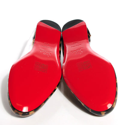 Christian Louboutin Patent Leopard Print Gozul Flats 36.5 5 of 7