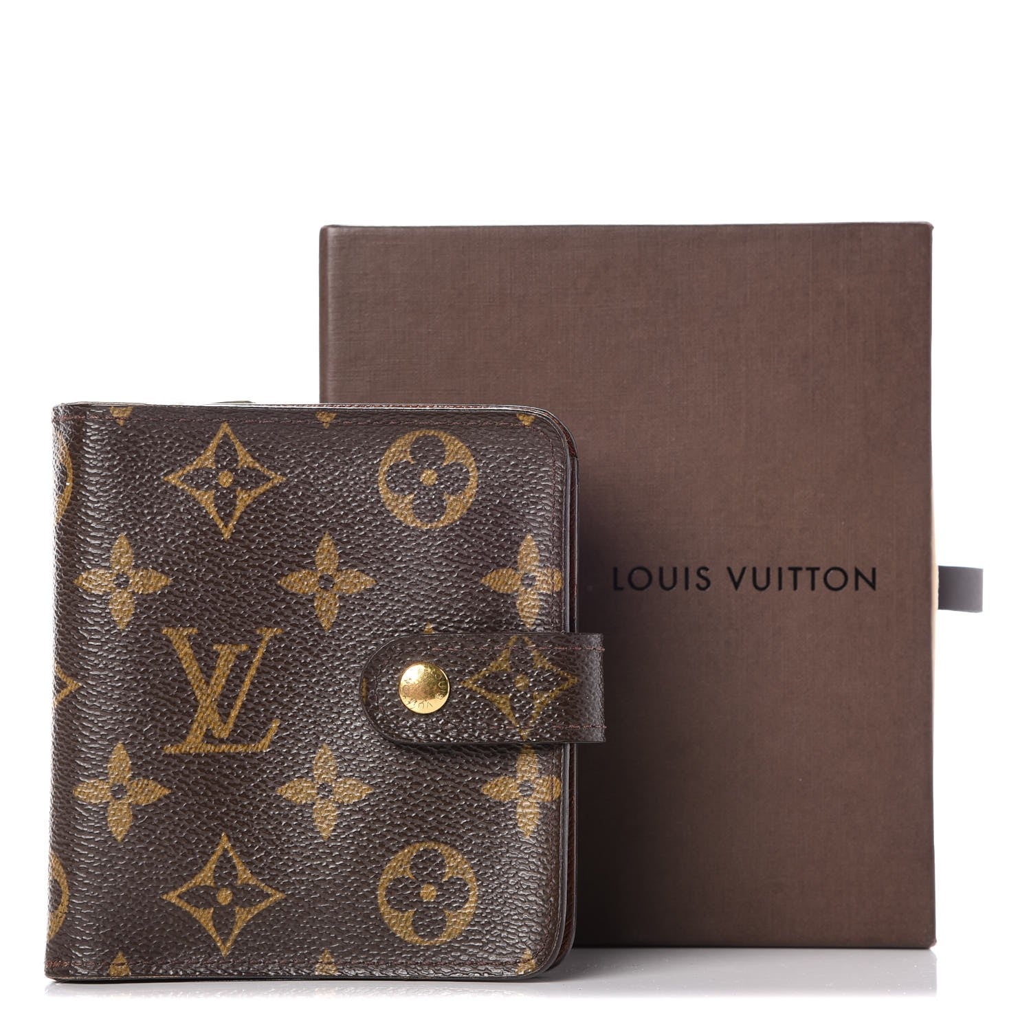 Louis Vuitton Monogram Compact Zippe Zipped Wallet 11 of 11