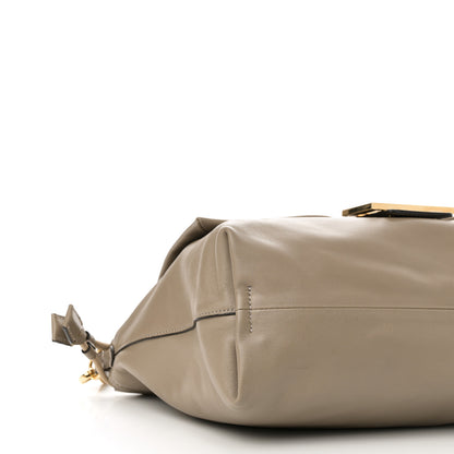 Fendi Nappa Large Mamma Baguette Tortora 9 of 10