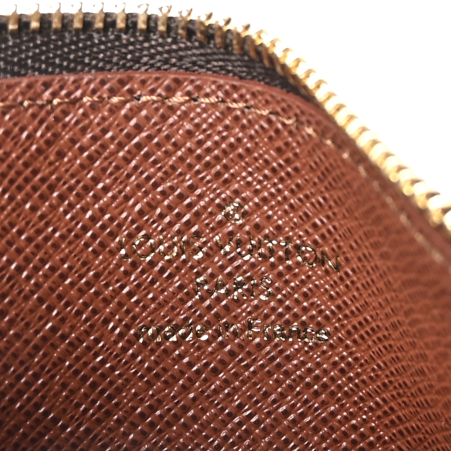 Monogram Zipped Romy Card Holder