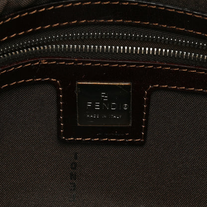 Fendi Zucca Baguette Shoulder Bag Beige 6 of 9