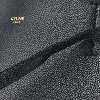 Celine Soft Grained Calfskin Medium Cabas Phantom Black 11 of 16