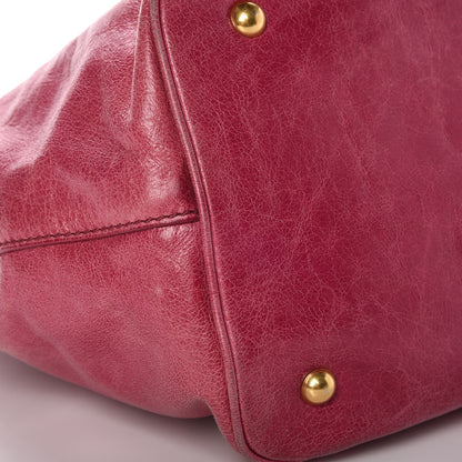 Miu Miu Vitello Lux Tote Pink 13 of 13