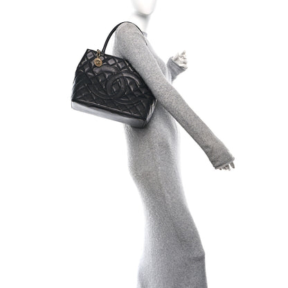 Chanel Caviar Quilted Medallion Tote Black 2 of 11