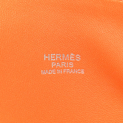 Hermes Taurillon Clemence Bolide 31 Orange 8 of 10