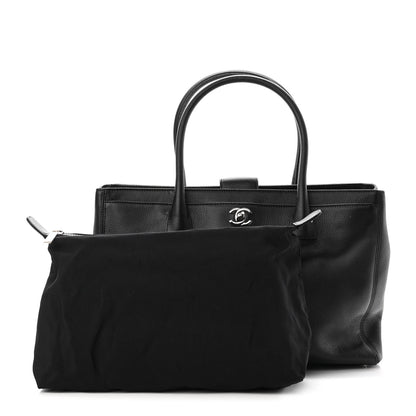 Chanel Calfskin Cerf Executive Shopper Tote Black 1 of 11