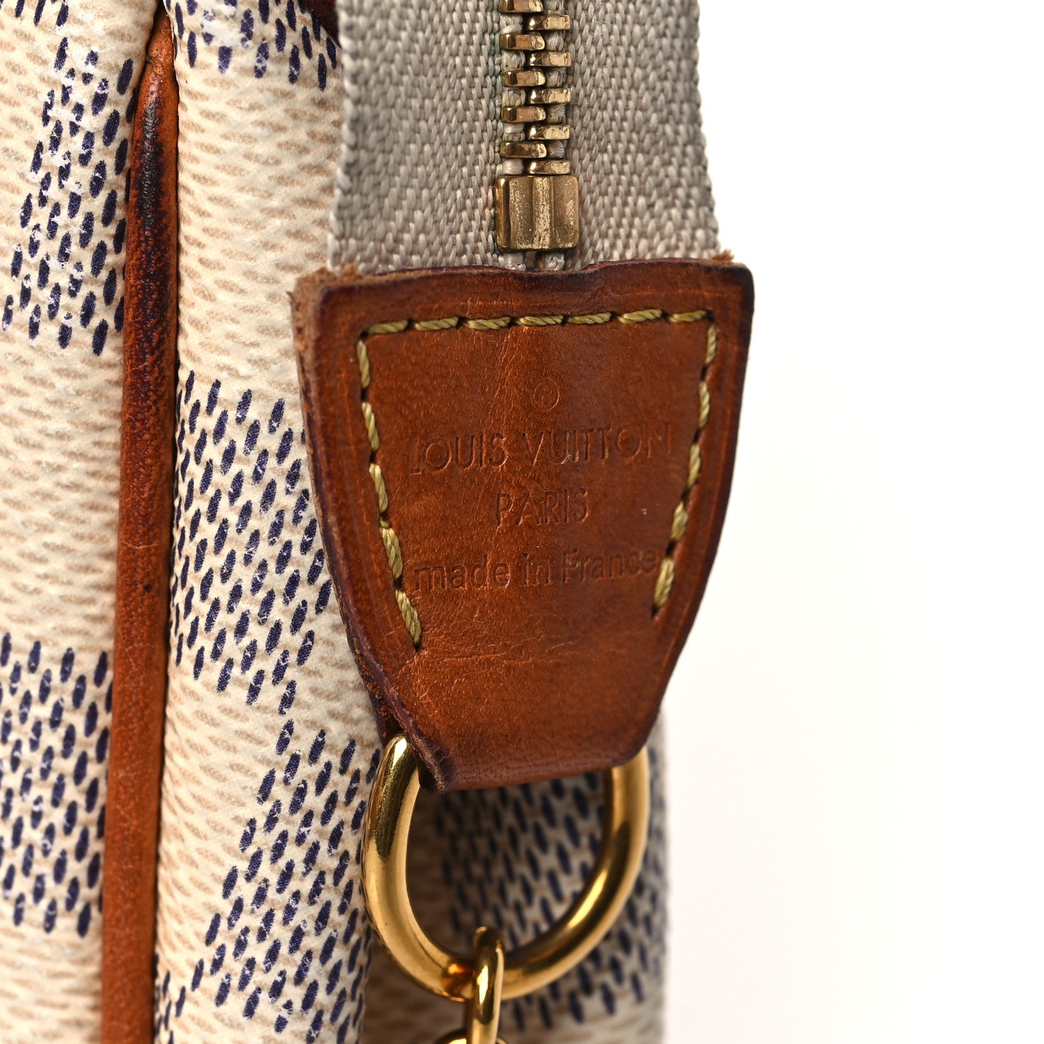 Louis Vuitton Damier Azur Eva Clutch 6 of 10