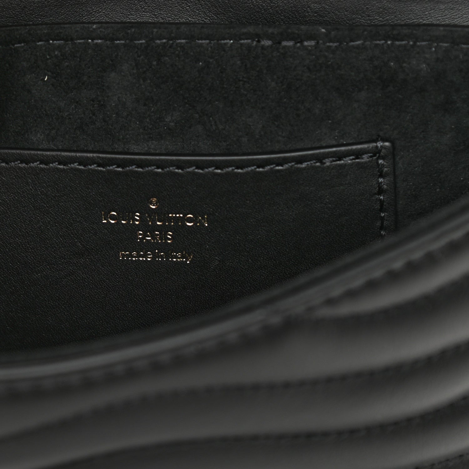 Louis Vuitton Calfskin New Wave Multi Pochette Black 6 of 11