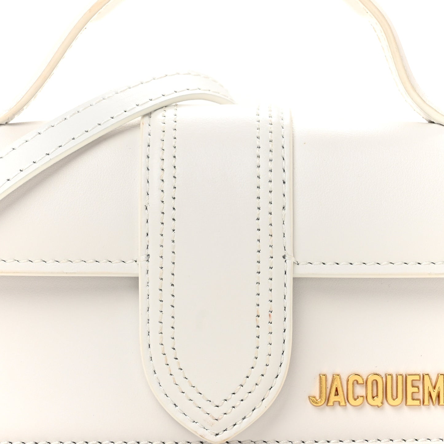 Smooth Calfskin Le Bambino White
