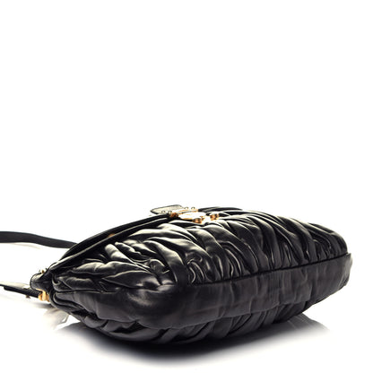 Miu Miu Nappa Matelasse Coffer Hobo Black 5 of 9