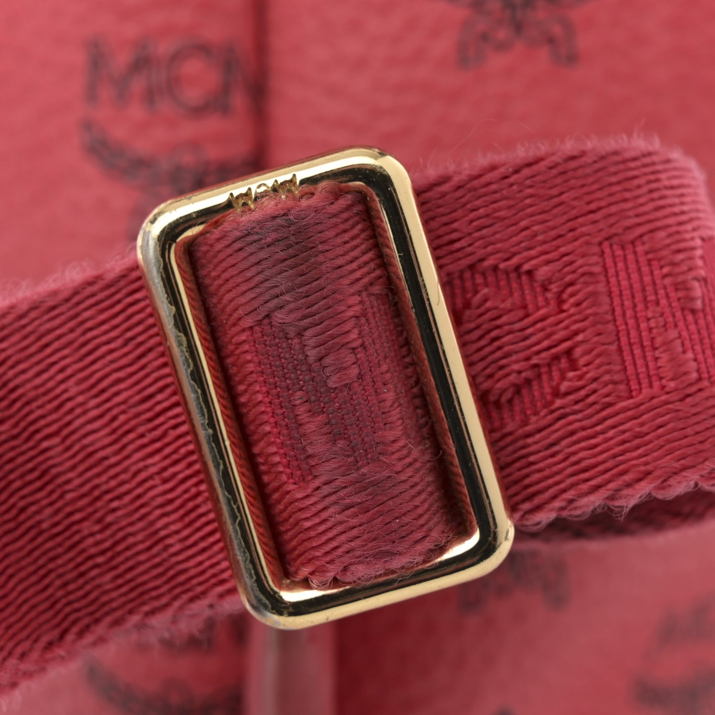 Visetos Studded Small Stark Backpack Red