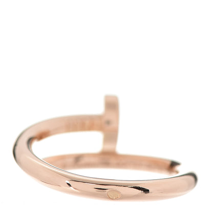 Cartier 18K Pink Gold Juste Un Clou Ring 55 7.25 3 of 5