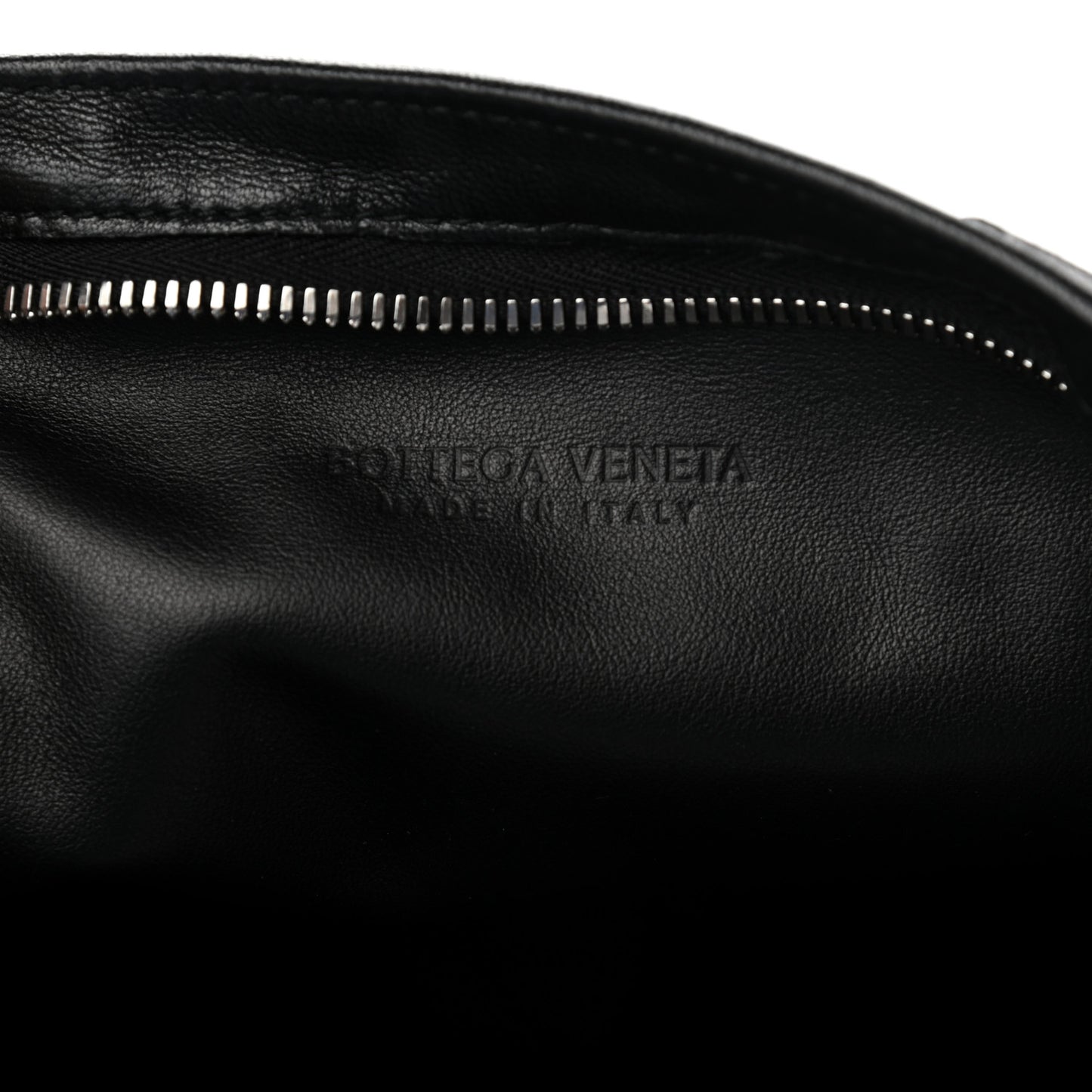 Nappa Intrecciato BV Twist Black