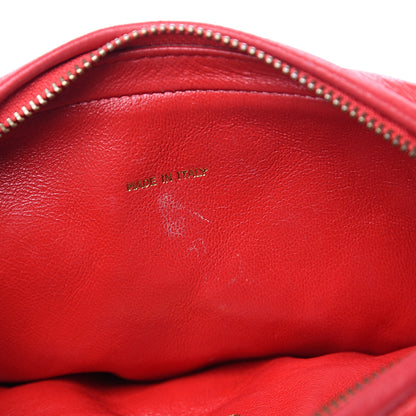 Chanel Lambskin Quilted Flap Tassel Camera Case Red 7 of 15